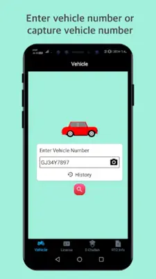 RTO - eChallan, Vehicle info android App screenshot 4