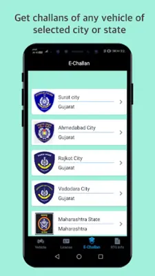 RTO - eChallan, Vehicle info android App screenshot 5